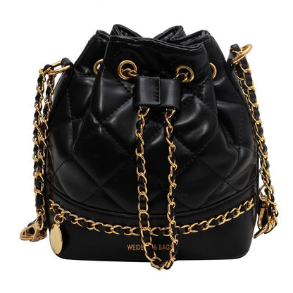 One Shoulder Bucket Bag