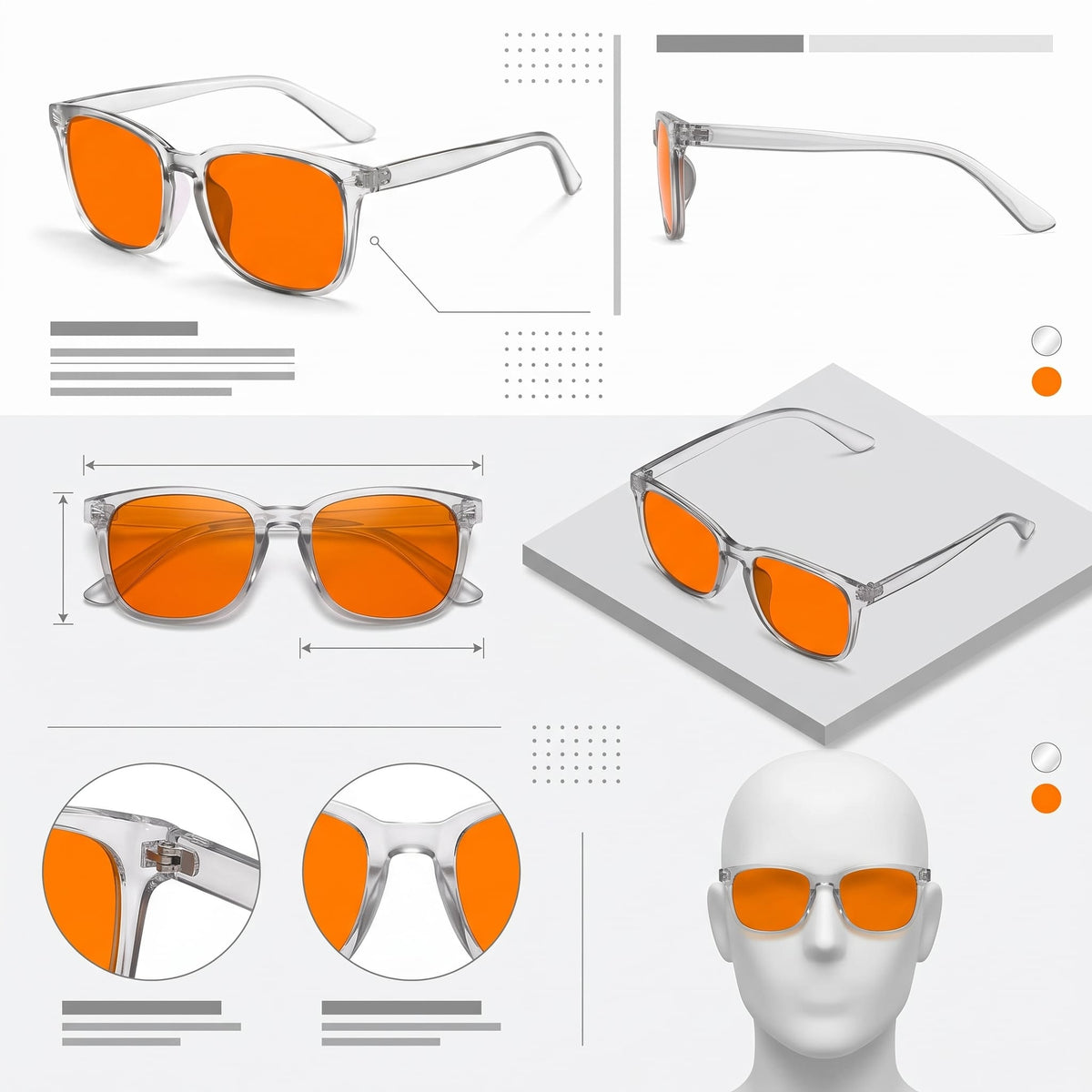 NEXXARY™ Flame Clear Sunglasses | -50%