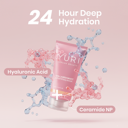 Yuri Collagen Night Wrapping Mask