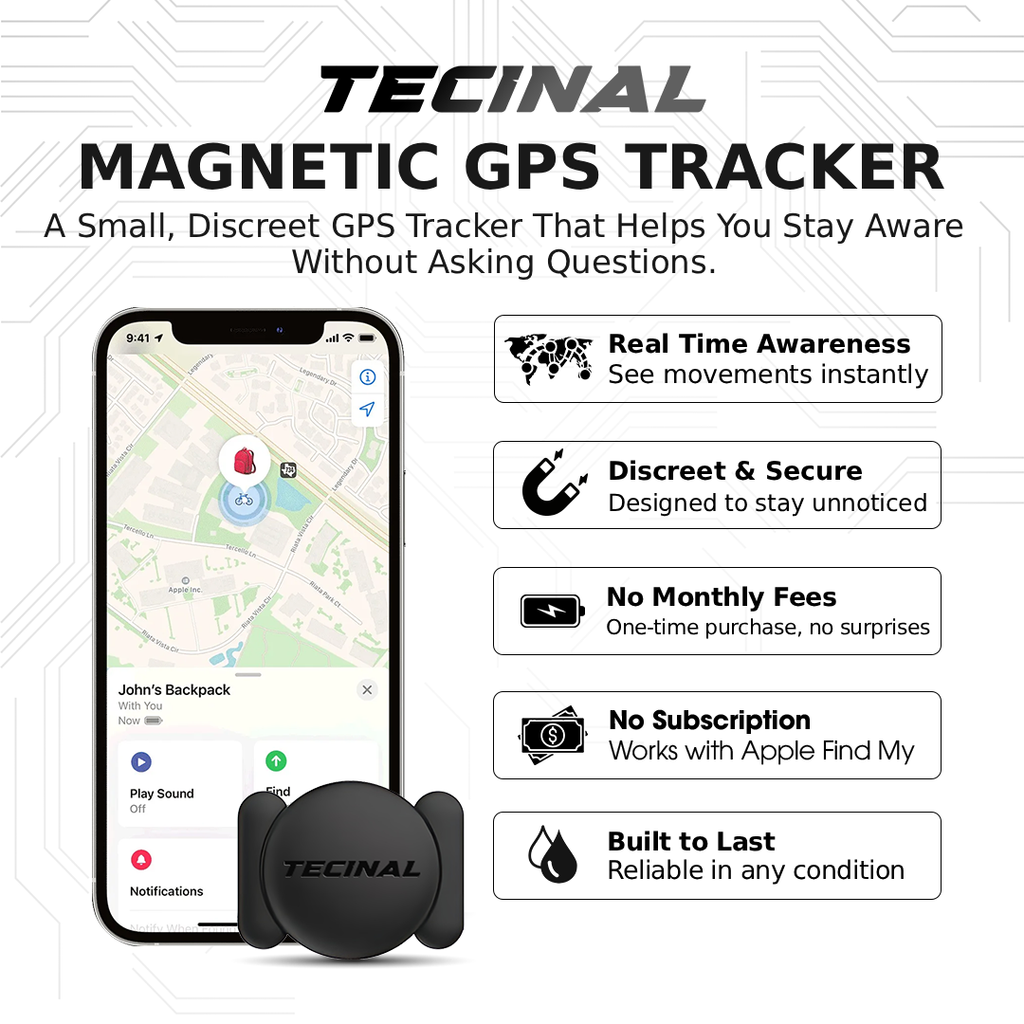 Nexxary™ Magnetic GPS Tracker